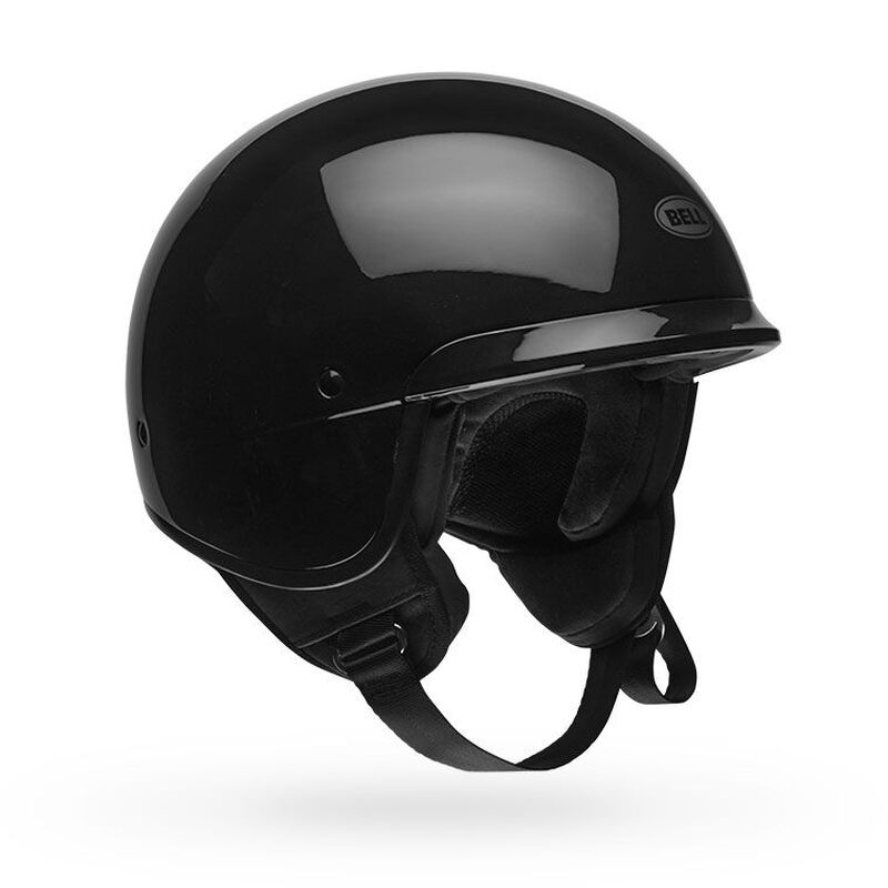 Bell Scout Air Solid Half Face Motorcycle Helmet - Front View