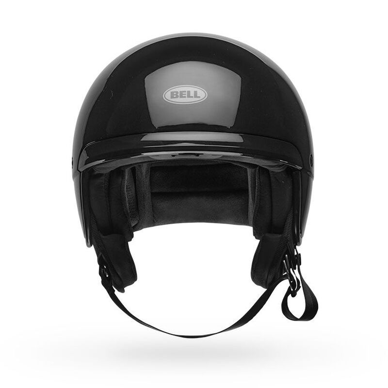 Bell Scout Air Solid Half Face Motorcycle Helmet - Front View