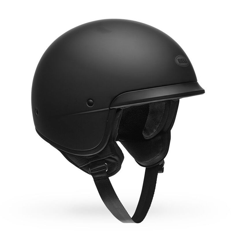 Bell Scout Air Solid Half Face Motorcycle Helmet - Front View