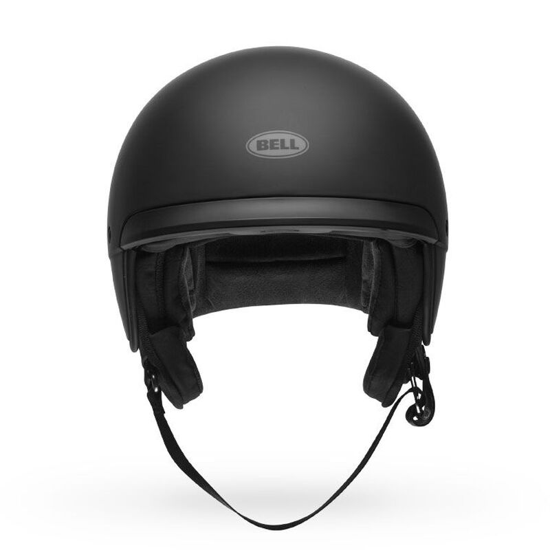 Bell Scout Air Solid Half Face Motorcycle Helmet - Front View