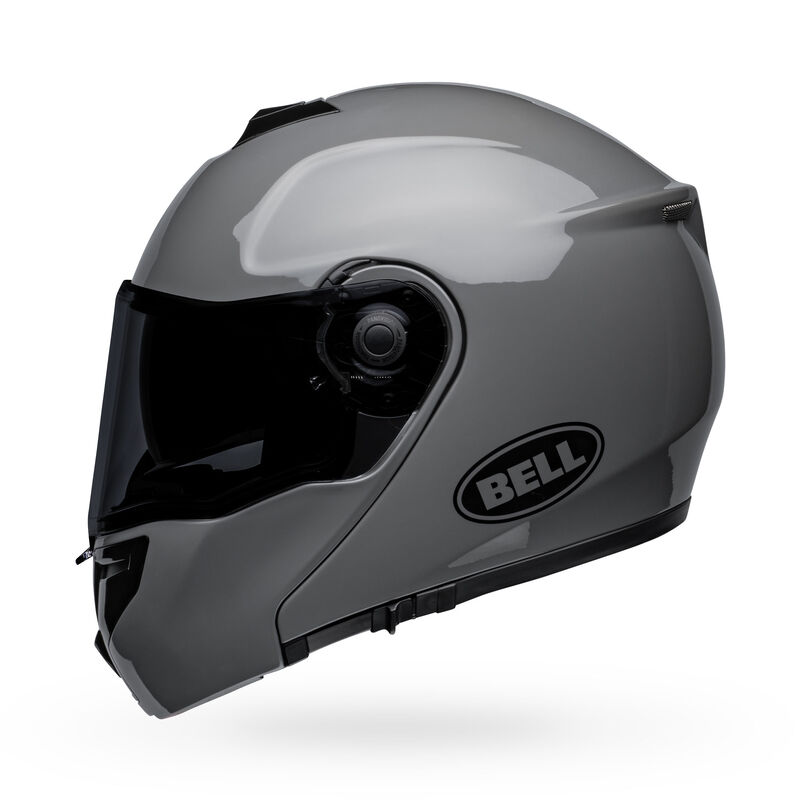Bell SRT Solid Modular Motorcycle Helmet - Side Profile View