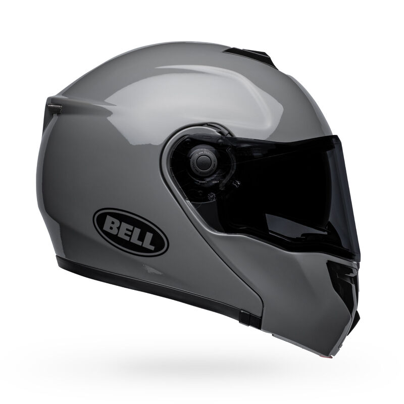 Bell SRT Solid Modular Motorcycle Helmet - Side Profile View