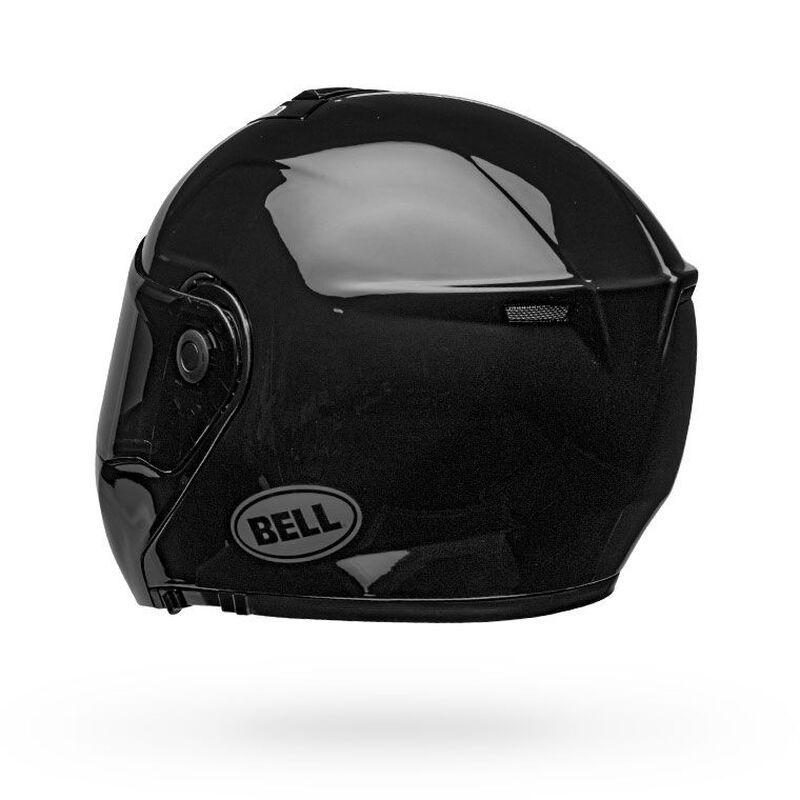 Bell SRT Solid Modular Motorcycle Helmet - Back View