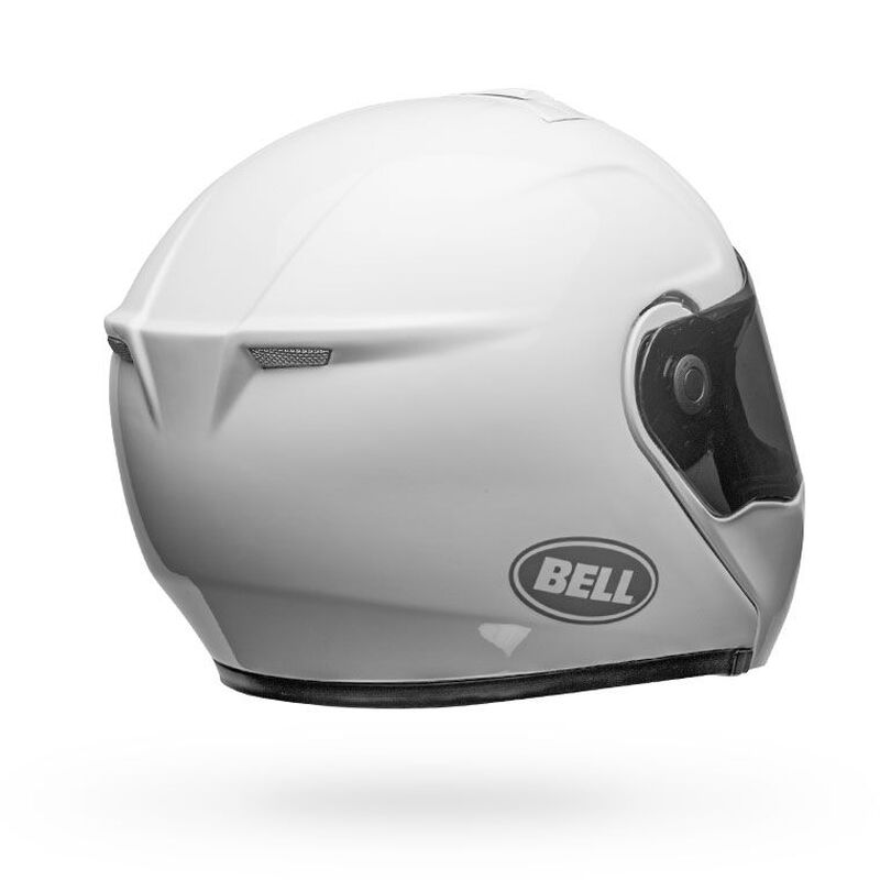 Bell SRT Solid Modular Motorcycle Helmet - Back View