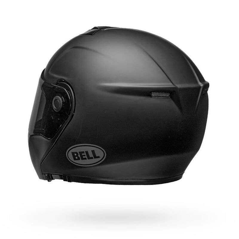 Bell SRT Solid Modular Motorcycle Helmet - Back View