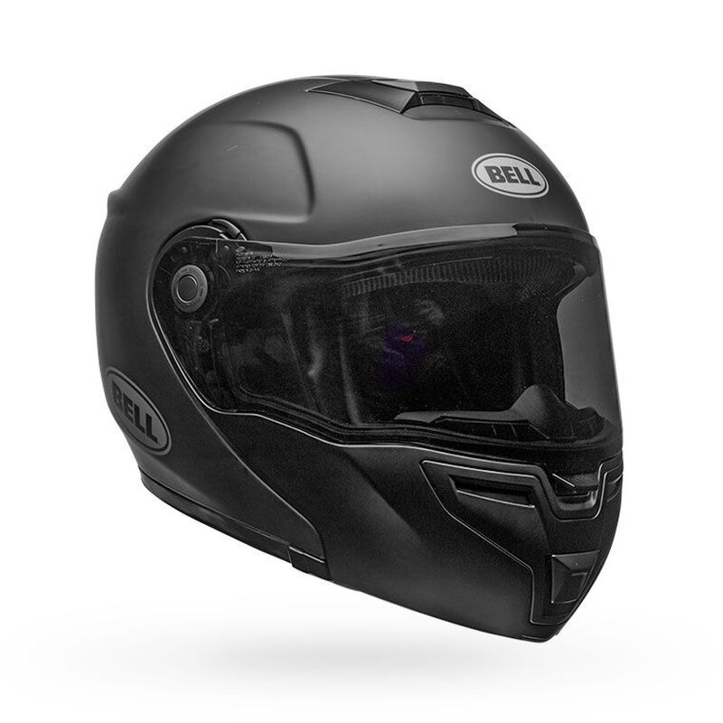 Bell SRT Solid Modular Motorcycle Helmet - Front View