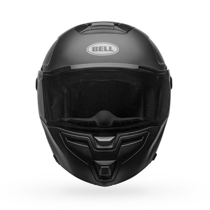 Bell SRT Solid Modular Motorcycle Helmet - Front View