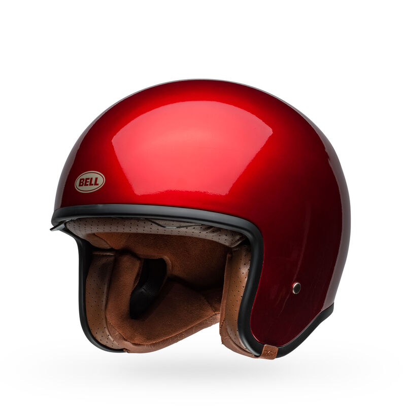Bell TX501 Solid Open Face Motorcycle Helmet - Front View