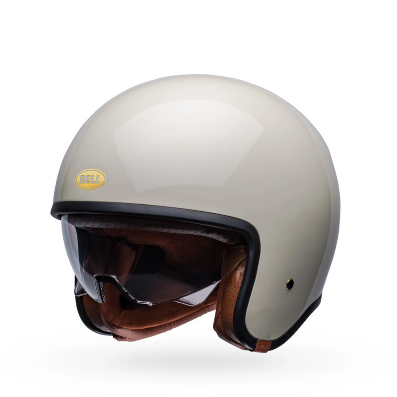 Bell TX501 Solid Open Face Motorcycle Helmet - Front View