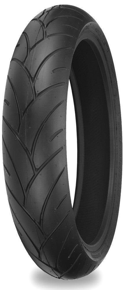 Shinko 005 Advance Rear 240/40R-18 79V Radial TL Motorcycle Tire - Tread Pattern Profile