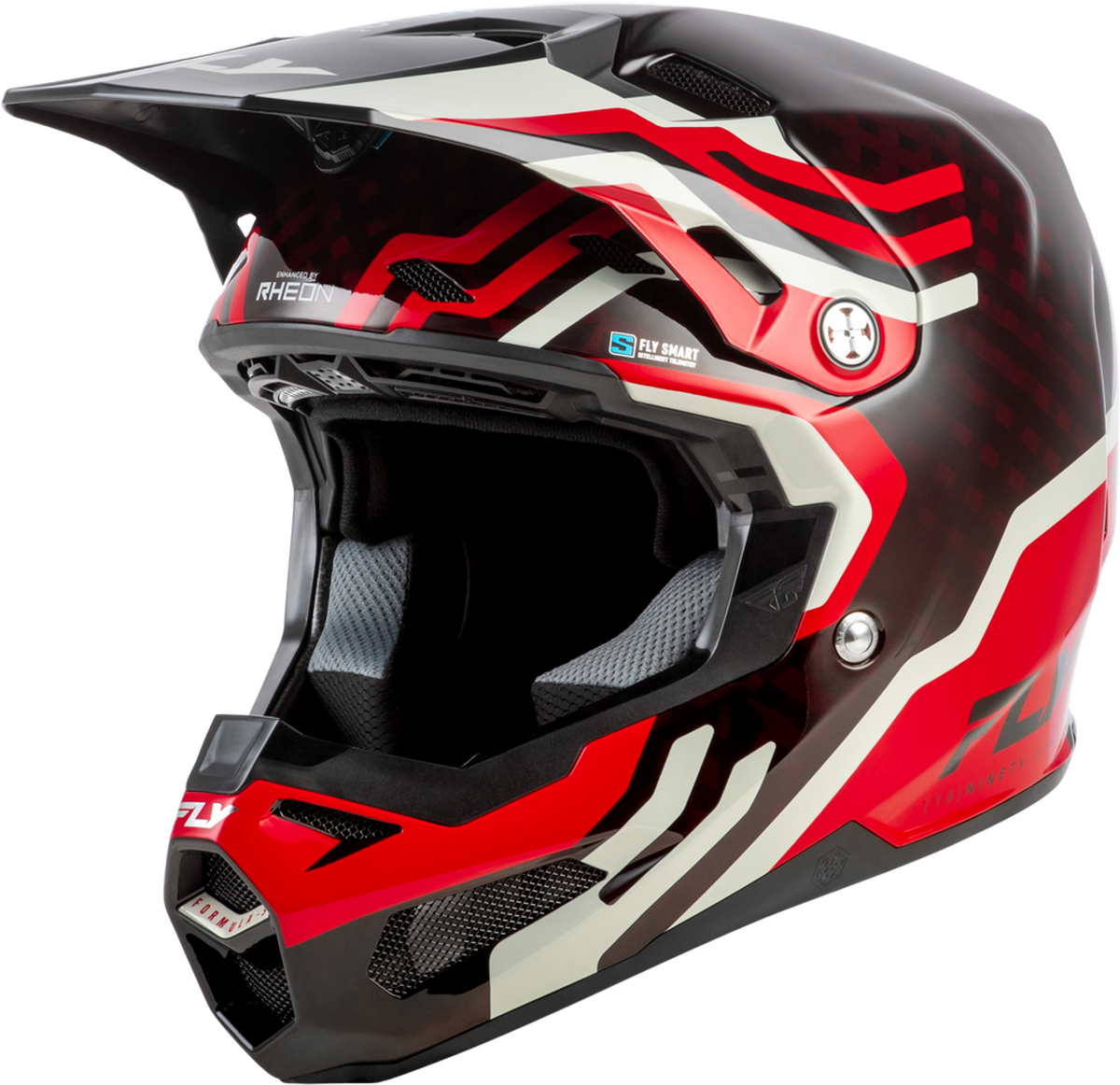 Fly Racing Formula S Carbon Byte MX Motorcycle Helmet