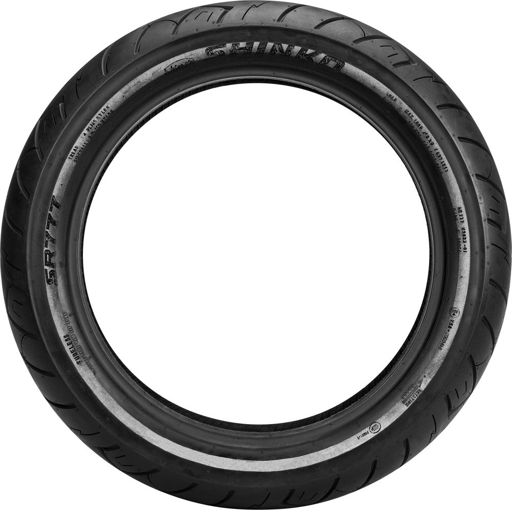Shinko 777 Cruiser HD Rear 170/80B-15 83H B/Bias TL Ref Motorcycle Tire - Tread Pattern Profile