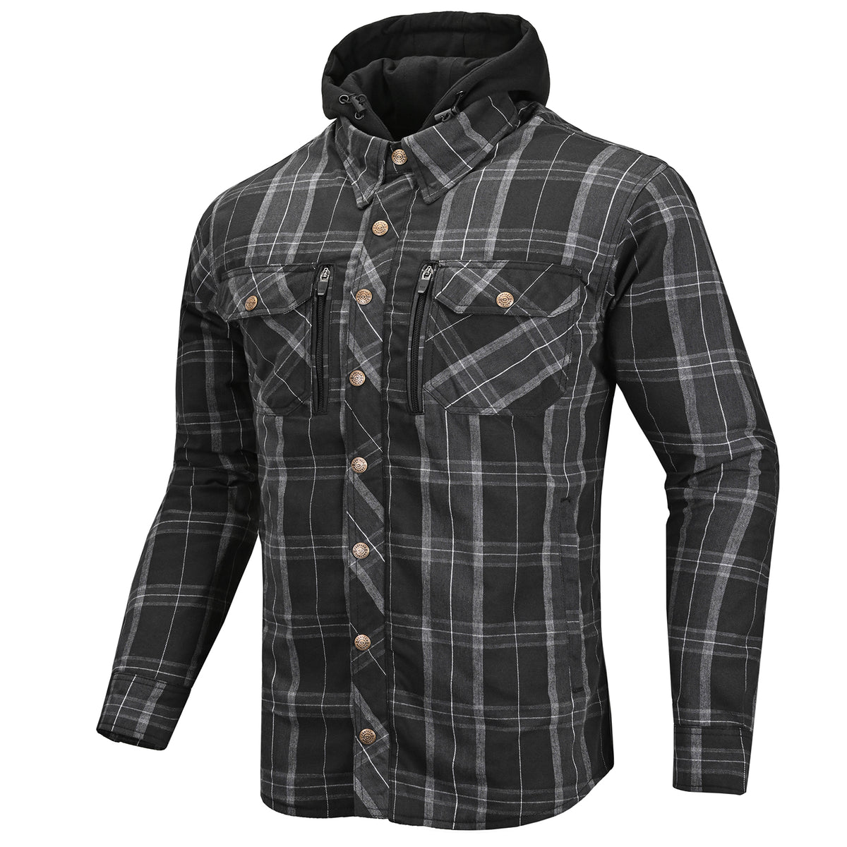 Cortech Men's El Camino Motorcycle Riding Flannel Shirt