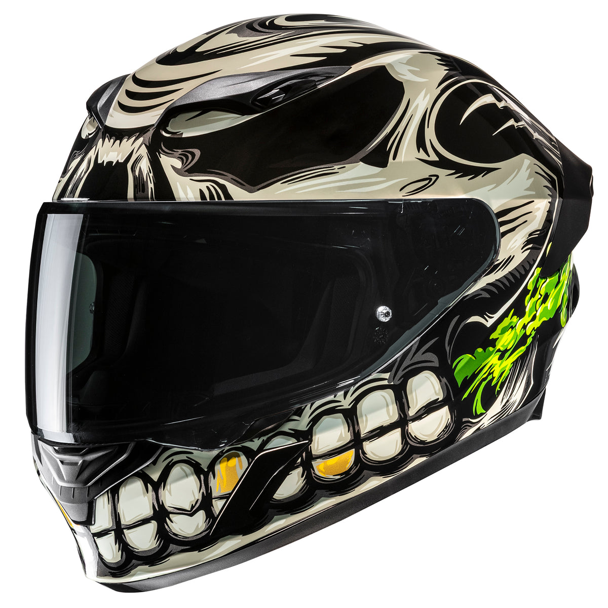 HJC i11 Acid Skull Full Face Motorcycle Helmet