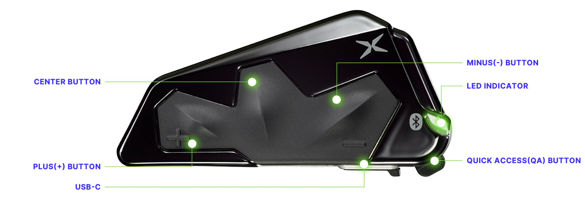 EXOCOM Link-1C Bluetooth Communicator