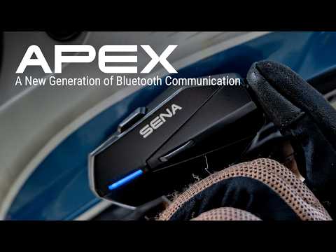 Sena Apex Bluetooth Comms with a Replaceable Battery