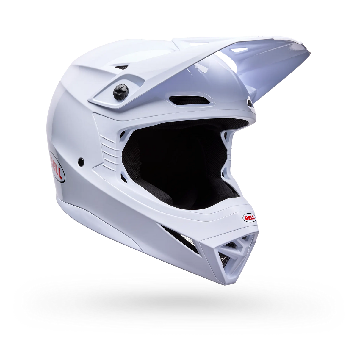 Bell MX-10 Mips Solid Motorcycle Helmet - White - Main