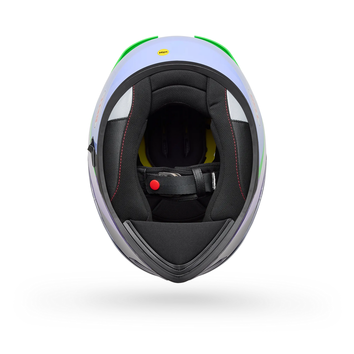 Bell Lithium Mips Bash Full Face Motorcycle Helmet - Purple - Bottom View
