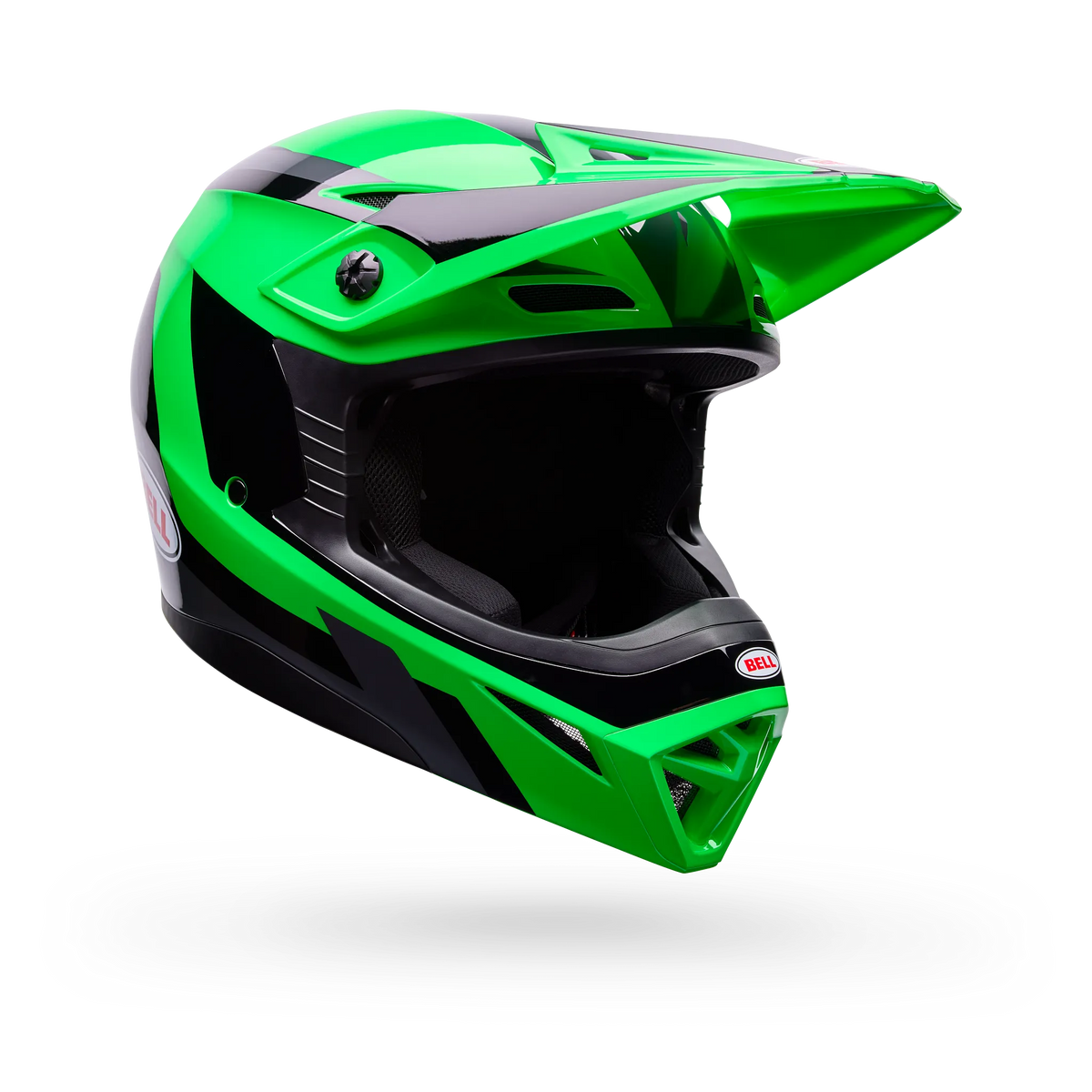 Bell MX-10 Mips Dyno Motorcycle Helmet - Green/Grey - Main