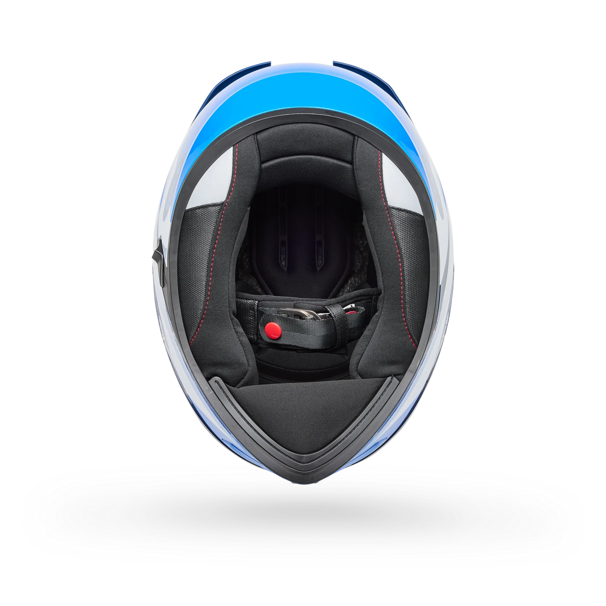 Bell Lithium Flip Full Face Motorcycle Helmet - Blue - Bottom View