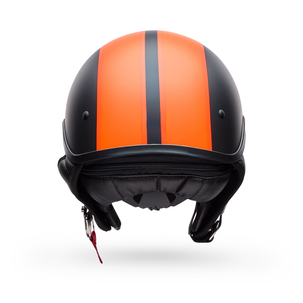 Bell Pit Boss Pinned Half Face Motorcycle Helmet - Top Aerodynamic View