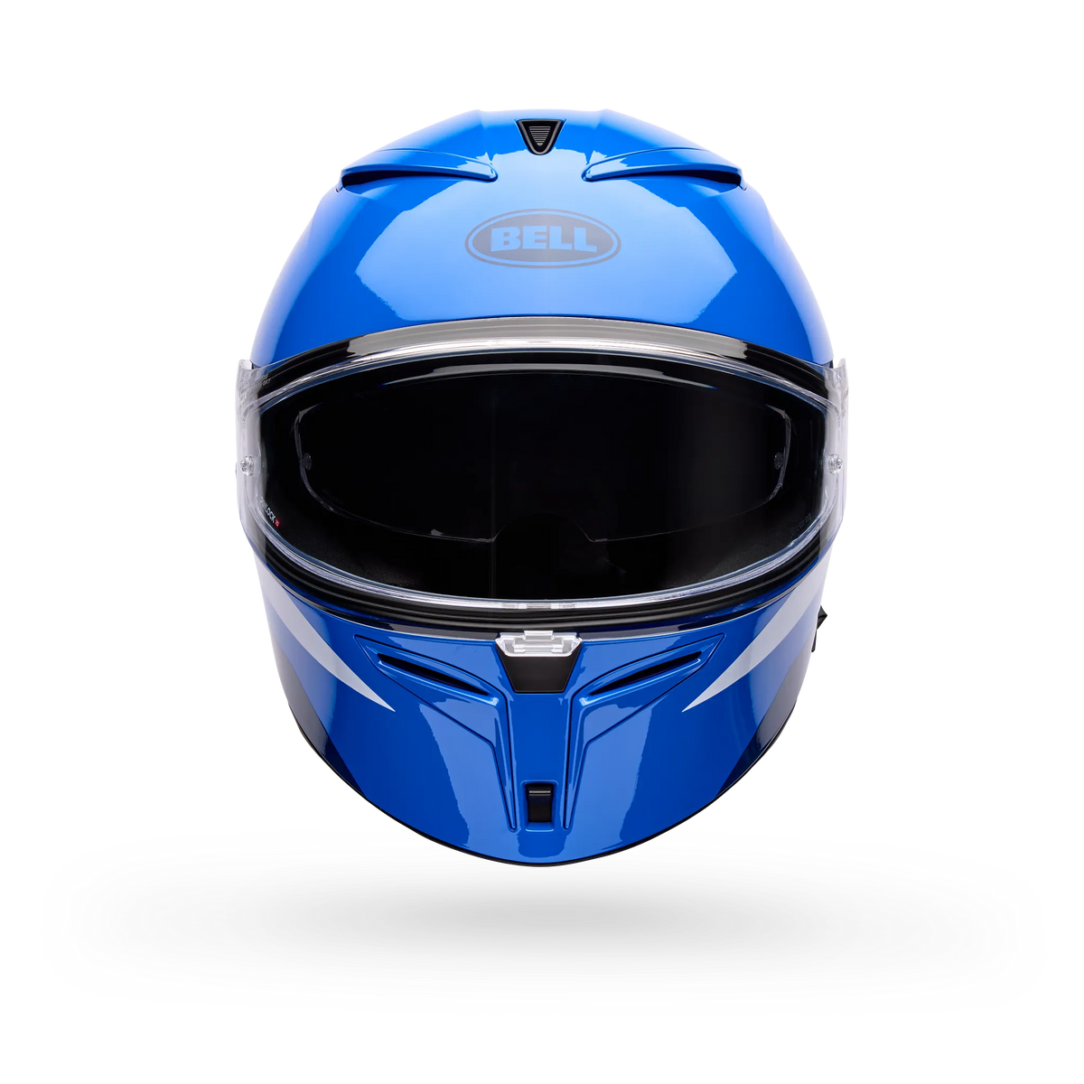 Bell Lithium Flip Full Face Motorcycle Helmet - Blue - Front View