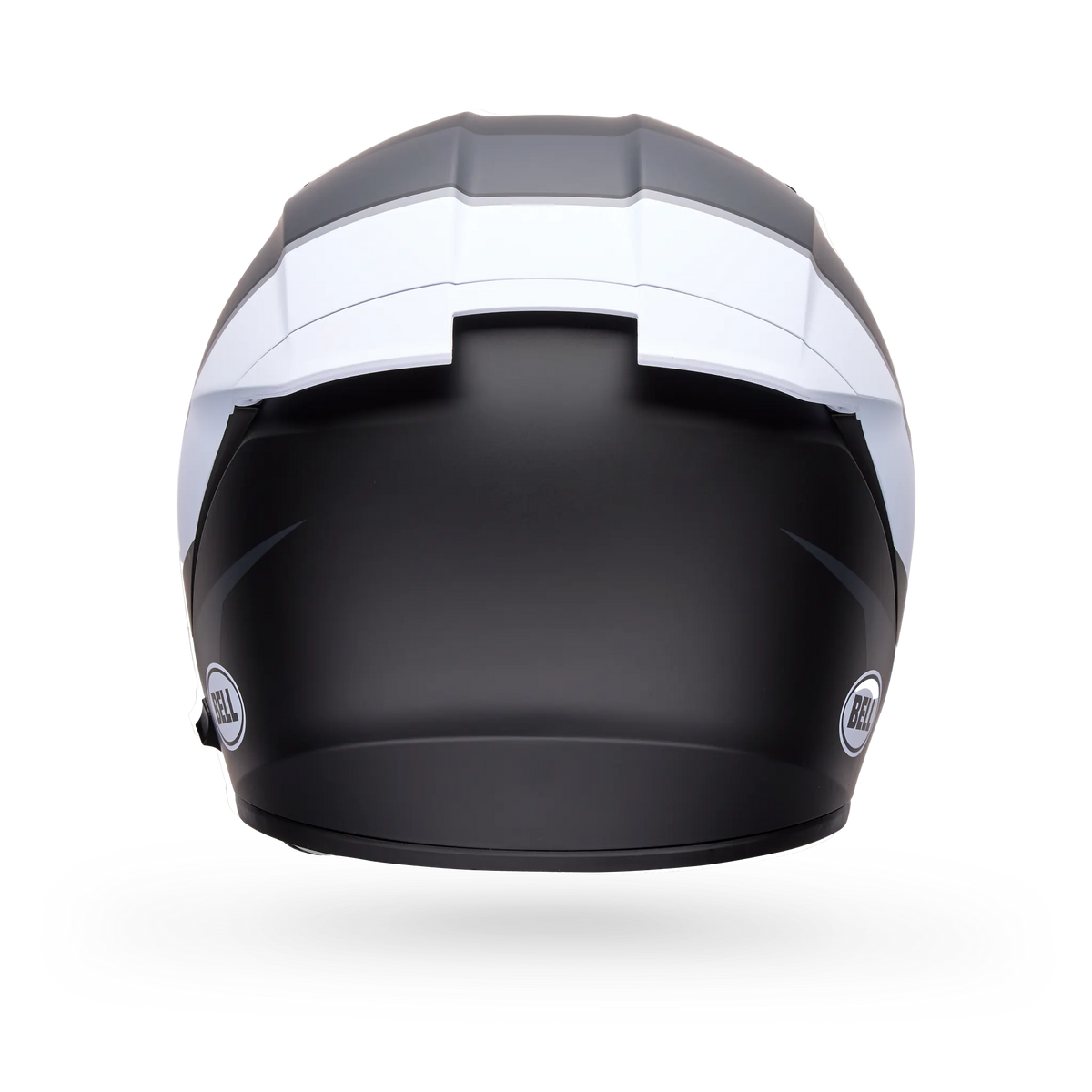 Bell Lithium Flip Full Face Motorcycle Helmet - Black/White - Back View