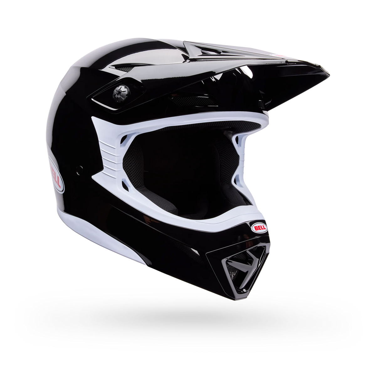 Bell MX-10 Mips Solid Motorcycle Helmet - Black - Main